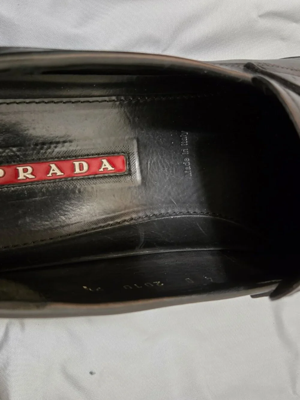 Men's Prada Toblach Loafers US Sz. 10.5 (Prada Sz. 9.5)